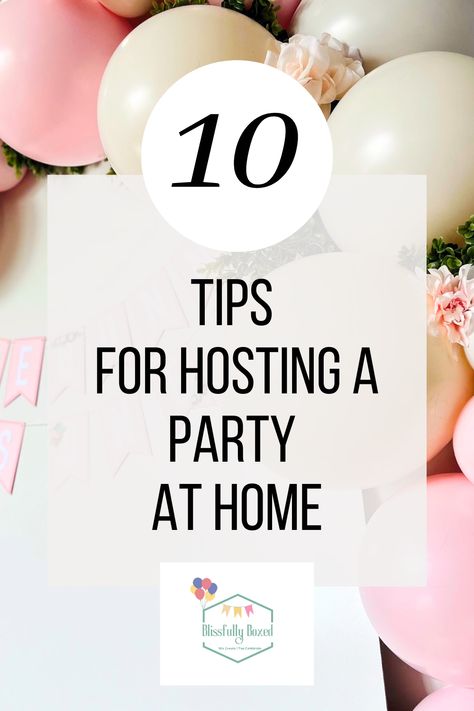 How To Party Plan, Tips For Hosting A Party, Party Necessities List, How To Host A Birthday Party At Home, How To Host A Birthday Party, Party Planning Tips, Hosting Large Party At Home, Hosting Birthday Party At Home, Party Preparation Checklist