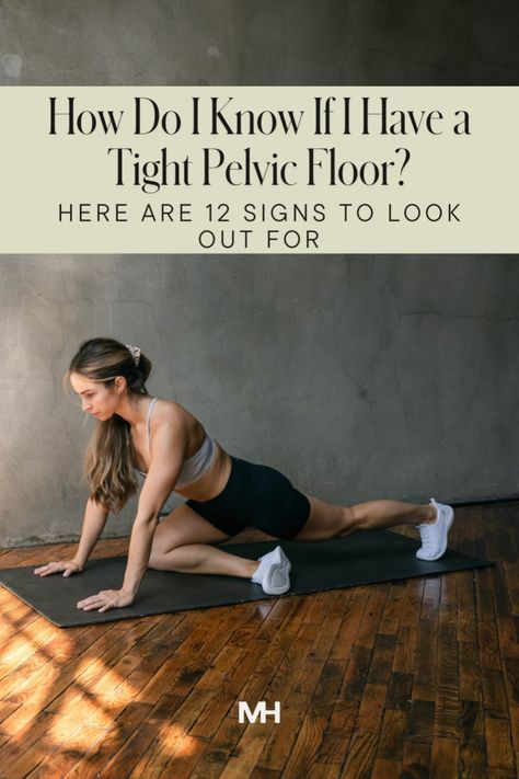 Pelvic floor dysfunction is common, but that doesn’t make it normal. Read the fill blog on how to find out if you have a tight pelvic floor — and what you can do about it www.drmaehughes.com/blog Pelvic Opening Exercises, Stretches For Pelvic Floor, Alex Miller Pelvic Floor Strong, Pelvic Floor Tightness, Loosen Pelvic Floor Muscles, Pelvic Floor Physiotherapy, How To Relax Pelvic Floor Muscles, Best Pelvic Floor Exercises For Women, Hypertonic Pelvic Floor Exercises