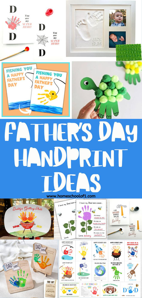 Looking for unique Father’s Day handprint ideas? Handprint crafts capture childhood creativity and create lasting memories. These free printables are fun, easy, and timeless keepsakes dads will cherish forever. From superhero-themed handprints to framed baby hand and footprints, these DIY crafts make perfect personalized gifts. Celebrate the special bond between dads and kids with these creative handprint art ideas. Make this Father’s Day unforgettable with homemade crafts! Diy Father’s Day Footprint, Dad Handprint Craft, Footprint Handprint Father’s Day, Diy Father’s Day Gifts From Babies, Easy Diy Father's Day Gifts From Kids, Fathers Day Gifts Ideas From Baby, Fathers Day Handprint Ideas, Happy Father's Day Quotes, Handprint Ideas