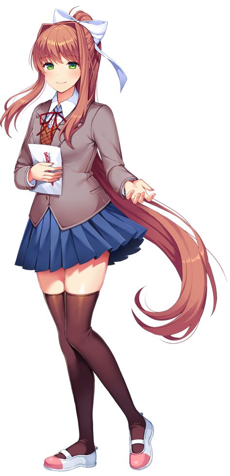 Ddlc Characters, Literature Club Doki Doki, Doki Doki Monika, Ddlc Monika, Doki Doki, Doki Doki Literature Club, Monika Ddlc, Ddlc Monika Wallpaper, Doki Doki Literature Club Monika