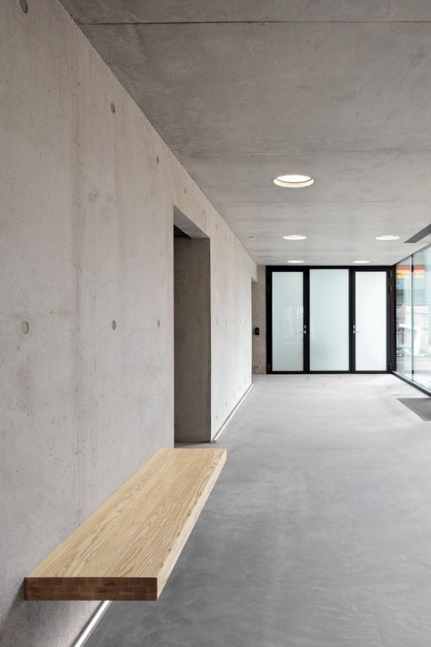 Concrete Loft, Concrete Interiors, Concrete Houses, Concrete Walls, Concrete House, French Home Decor, Minimalist Interior Design, Minimalist Architecture, Minimalism Interior