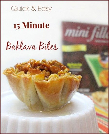 No time for the traditional baklava recipe or maybe you want a small batch? This Easy Baklava Recipe is perfect for that! Traditional Baklava Recipe, Baklava Bites, Easy Baklava, Baklava Recipe Easy, Baklava Recipe, Homemade Dessert, Dessert Bites, Candy Recipe, Semi Homemade