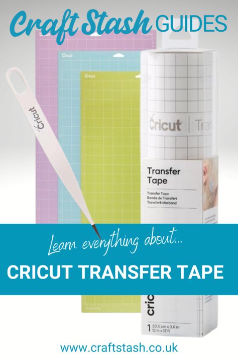 How to use Cricut Transfer Tape - CraftStash Inspiration How To Use Transfer Tape With Cricut, How To Use Cricut, Cricut Tips, Craft Stash, Grid Print, Shelf Liner, Craft Lovers, Contact Paper, Cricut Projects Vinyl