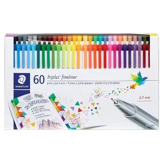 Papermate Flair Pens, Staedtler Triplus Fineliner Pens, Journal Pens, Staedtler Triplus Fineliner, Ergonomic Pen, Paper Mate Flair, Flair Pens, Art Pens And Markers, Fineliner Pens