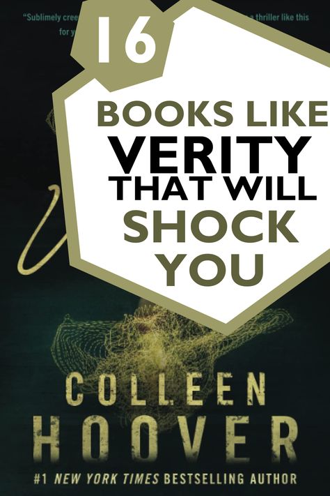 Books Similar To Verity By Colleen Hoover, Books Like Verity By Colleen Hoover, Psychological Thriller Romance Books, Must Read Thriller Books, Authors Like Colleen Hoover, Best Psychological Thrillers Books 2023, Psych Thriller Books, Books Similar To Colleen Hoover, Books Thrillers Suspense