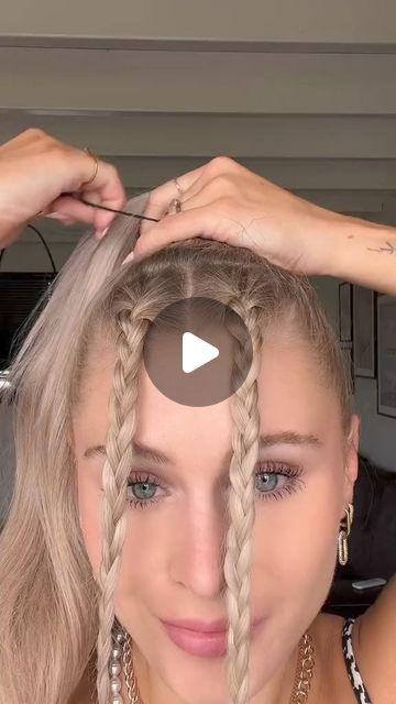 Hairstyles Tutorial, Homecoming Hair Down, Summer Hairstyles For Medium Hair, Hair Summer, Crazy Hair Days, Sporty Hairstyles, Braided Hairstyles Easy, Kids Braided Hairstyles, Teen Hairstyles