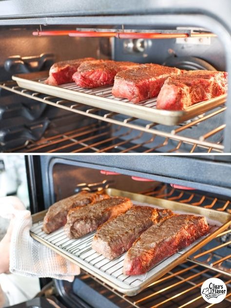 Tbone Steak Recipe Broiled, Steak In Broiler How To Cook, Cook Sirloin Steak In Oven, Baked Steak Tips In Oven, Best Way To Make Steak In Oven, Broiled Sirloin Steak In Oven, Broiled Steak Tips, Cook A Steak In The Oven, Oven Cooked Steaks