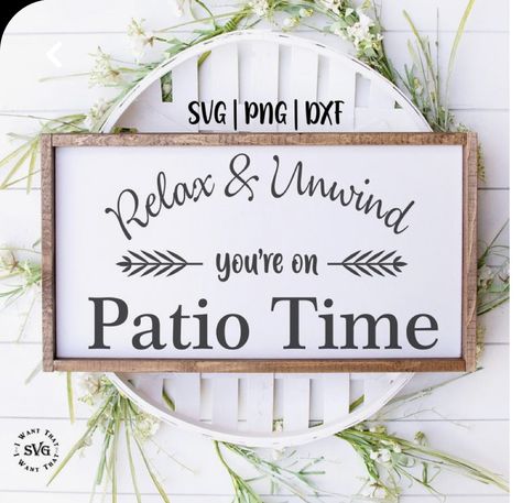 Outdoor Svg, Patio Signs, Diy Wood Signs, Vinyl Cut, Sign Svg, Cricut Creations, Cricut Projects Vinyl, Outdoor Signs, Diy Signs