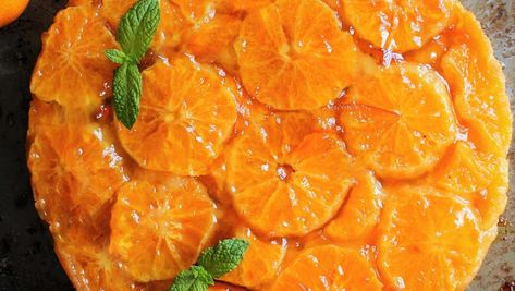 Vegan Mandarin Orange Upside Down Cake | Daily Harvest Express Mandarin Cake Recipe, Recipes With Mandarin Oranges, Orange Cake Filling, Mandarin Orange Cake Recipe, Orange Upside Down Cake, Mandarine Recipes, Mandarin Cake, Mandarin Orange Cake, Upside Down Cake Recipe