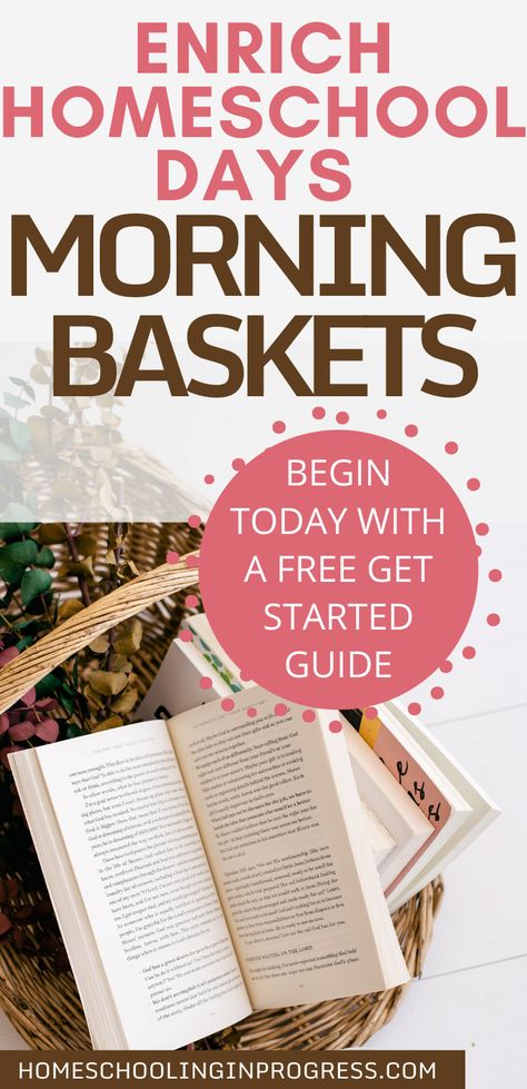 Morning baskets are a great way to start your homeschool day. During morning time, you can share wonderful art, music, nature study and read alouds with your children. A homeschool morning basket is the best tool for the perfect morning routine. Homeschool Morning Basket, Morning Baskets, The Perfect Morning Routine, Perfect Morning Routine, Composer Study, High School Teen, Morning Basket, Charlotte Mason Homeschool, Homeschooling Tips