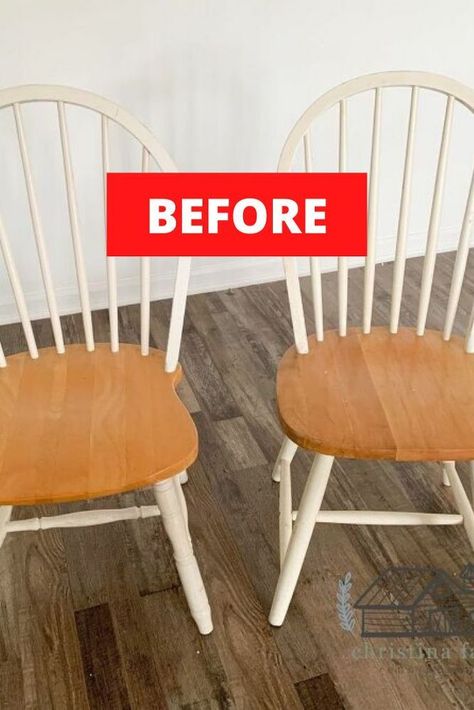 If you're decorating on a budget then you'll love this Joanna Gaines inspired rustic farmhouse oval table and chairs makeover idea. This diy farmhouse upcycle painted furniture idea is perfect if you have an old table that you want to flip. Check out the before and after photos for some upcycling inspiration. #diy #table #makeover White Farmhouse Table And Chairs, Small Diy Dining Table, Painted Kitchen Tables And Chairs, Old Dining Chairs Makeover, Diy Chairs Dining, Refurbished Kitchen Chairs, Painted Farmhouse Table And Chairs, Painted Dining Table And Chairs Colors, Refurbished Kitchen Table And Chairs