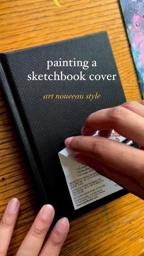 Creative Book Cover Designs, Creative Book Covers, Seni Pastel, Sketchbook Cover, Creative Books, Sketchbook Art Journal, Art Inspiration Painting, Book Art Drawings, Painting Art Projects