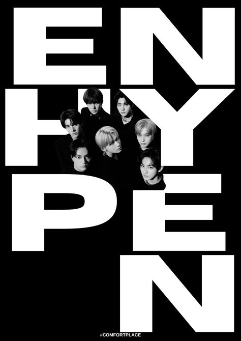 Enhypen Poster Prints, Enhypen Freebies, Enhypen Poster, Korean Stuff, Retro Posters, Print Outs, Pop Posters, Movie Party, Walls Room