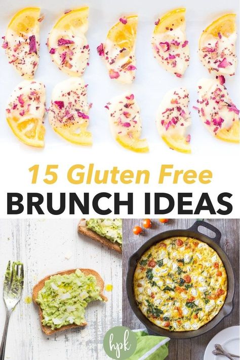 Try these 15 Gluten Free Brunch Ideas for your next party! Or use these recipes to revamp your normal weekend menu. There are desserts and cheese boards, drink options, and recipes to make ahead or easy ones for the morning of. Throwing a brunch can be lots of fun, but stressful at the same time....Read More » Gluten Free Brunch Ideas, Gluten Free Brunch Recipes, Gluten Free Brunch, Make Ahead Brunch, Gluten Free Easter, Pan Kitchen, Pan Sin Gluten, Fall Brunch, Healthy Brunch