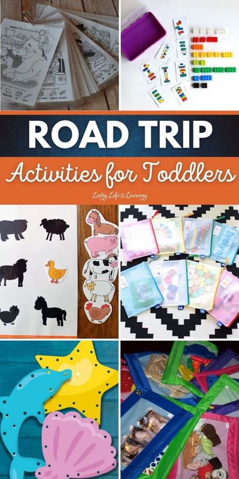 Road Trip Activities for Toddlers Toddler Car Activities, Car Trip Activities, Road Trip Activities For Kids, Car Ride Activities, Toddler Road Trip, Kids Sleepover, Trip Activities, Family Bonding Activities, Road Trip Activities