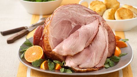 Easy ham glaze, similar to one I've had in the past.  I left out the orange peel and studded the scored ham with whole cloves. Honey Ham Glaze Recipe, Honey Glazed Ham, Ham Glaze Recipe, Easy Ham, Holiday Ham, Glazed Ham, Brown Sugar Glaze, Ham Glaze, How To Cook Ham