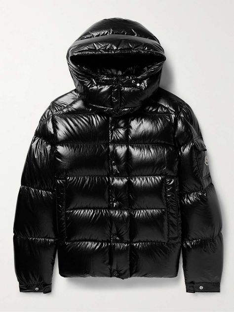 Moncler Moncler Maya 70 Jacket | Grailed Moncler Maya, 70th Anniversary, Jacket For Men, Men's Outerwear, Applique Quilts, Detachable Hood, Mens Outerwear, Mr Porter, Down Jacket