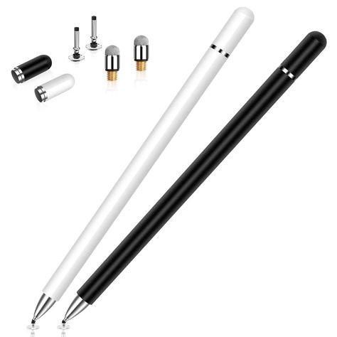 Stylus for iPad (2 Pcs), StylusHome Magnetic Disc Universal Stylus Pens Touch Screens for Apple/iPhone/Ipad pro/Mini/Air/Andr Pencil For Ipad, Touch Screen Laptop, Apple Pen, Stylus Pens, Samsung Tablet, Iphone Pro, Apple Ipad Pro, Stylus Pen, Ipad 2