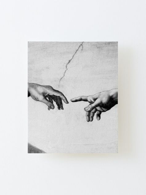 Hands Of God And Adam, The Creation Of Adam, Sistine Chapel, Off The Wall, Wall Collage, Wood Print, Art Works, The Creation, Top Artists