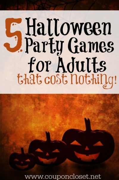 5 Halloween Party Games for Adults That Cost Nothing - Coupon Closet Halloween Party Games For Adults, Adult Halloween Party Ideas, Halloween Party Ideas For Adults, Halloween Invitaciones, Party Games For Adults, Movie Killers, Soirée Halloween, Bolo Halloween, Party Ideas For Adults