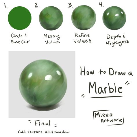 Crystal Art Tutorial, Apple Digital Art, Digital Art Beginner Tutorial, How To Paint Glass Digital Art, Basic Digital Art For Beginners, Digital Art Painting Tutorials, Realistic Art Tutorials, Digital Art Exercises, Digital Art Basics