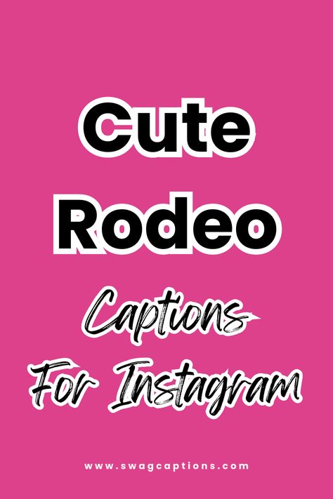 Saddle up your Instagram feed with these adorable Rodeo Captions! Wrangle up some western charm and let your posts lasso in all the likes. Perfect for your rodeo snapshots and cowboy adventures! Don't miss out on the cuteness - grab these Cute Rodeo Captions for Instagram now! Rodeo Mom Quotes, Western Instagram Bios, Cowboy Sayings Funny, Rodeo Quotes Instagram, Cowboy Sayings Short, Cute Western Quotes, Rodeo Instagram Captions, Cowboy Captions For Instagram, Rodeo Captions Instagram