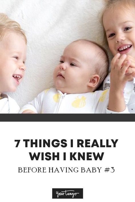 7 Things I Really Wish I Had Known Before Having A Third Child | YourTango #family #parenting Having A Third Child, Third Child, Before Baby, Third Baby, After Giving Birth, Two Kids, Baby G, Baby Brother, I Wish I Knew