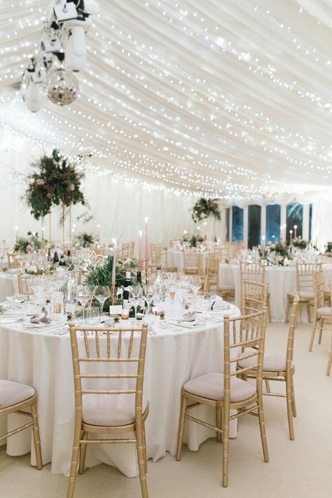 Night Weddings, Marquee Decoration, Snowy Wedding, White Linens, Venue Decorations, Wedding Venue Decorations, Winter Wedding Inspiration, Wedding Hall, Venue Decor