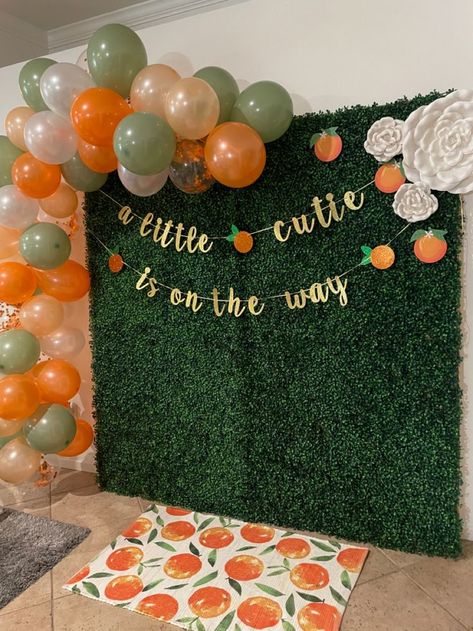 Another Cutie On The Way Sprinkle, Cutie Party Theme, Cuties Theme Party, My Little Cutie Baby Shower Theme, Summer Theme Baby Shower Ideas For Boys, Baby Shower Themes For Boys Spring, What A Cutie Theme, Baby Girl Baby Shower Ideas Summer, Twin Baby Shower Ideas Boy And Girl Themes