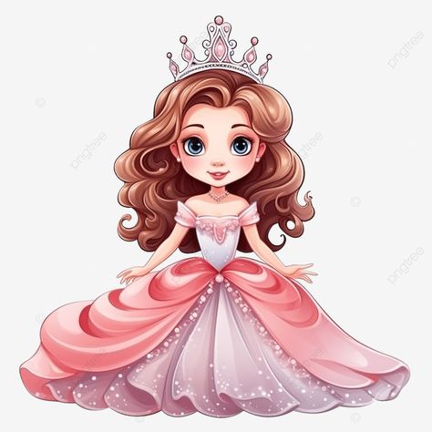 fairytale princess with crown Princess With Crown, Princess Clipart, Fantasy Crown, Princess Png, Crown Images, Crown Png, Blue Clothes, Fairytale Princess, Logo Cloud