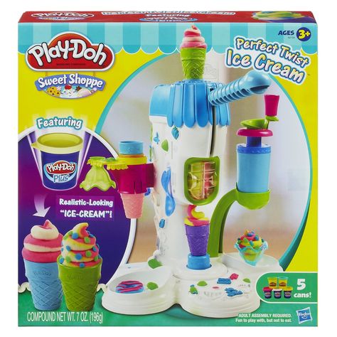 Play-Doh Perfect Twist Ice Cream by #Hasbro will be at Toy Party! Twist Ice Cream, Play Doh, Ice Cream, Twist, Cream, Toys