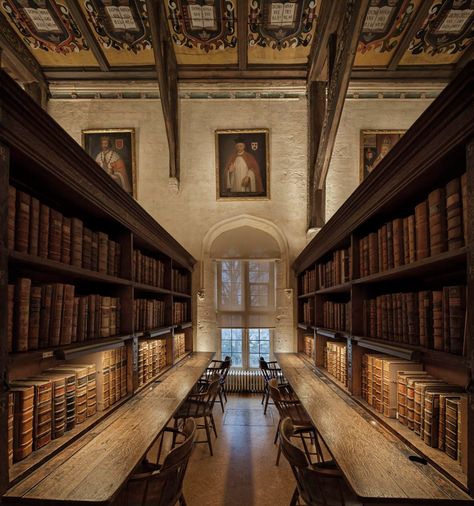 Ninth House Aesthetic, Hogwarts Visuals, University Inspiration, Boarding School Aesthetic, Ninth House, Oxford College, Bodleian Library, Old Library, Library Aesthetic