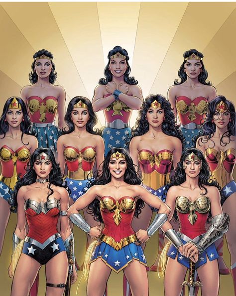 I never get tired of these costume evolution line ups. #WonderWoman 🌟 #ComicArt @dccomics Nicola Scott, Miss Hulk, Wonder Girls, Wonder Woman Art, Univers Dc, Star Comics, Arte Dc Comics, Variant Covers, Detective Comics