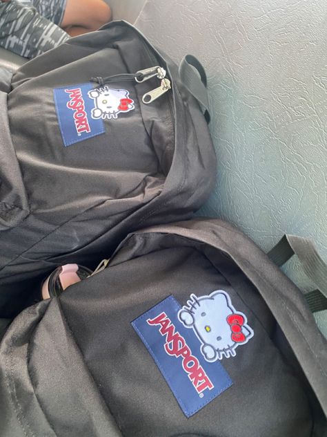 hello kitty backpack jansport Hello Kitty Backpack Jansport, Black Jansport Backpacks Hello Kitty, Decorated Jansport Backpack, Jansport Backpacks Hello Kitty, Hello Kitty Backpack Pin, Jansport Bow Backpack, Jansport Hello Kitty Backpack, Y2k Backpacks For School, Hello Kitty Jansport Backpack