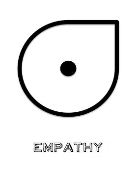 Glyph for "Empathy" Empath Tattoos Ideas, Empathy Symbol, Intuitive Empath, Scorpio Tattoo, Elbow Tattoos, Spiritual Tattoos, Kunst Inspiration, Symbol Tattoos, Elegant Tattoos