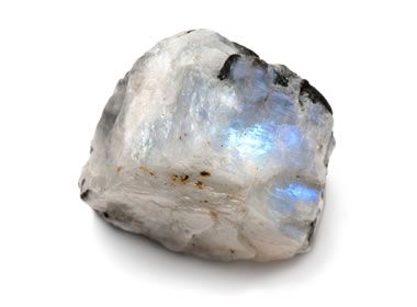 Moonstone: Gems with a white, silver, blue or rainbow glow Rainbow Moonstone Meaning, Moonstone Meaning, Moonstone Healing Properties, Energy Vibes, Gem Water, Healing Crystals Meanings, Painted Clothing, Gray Rock, Gemstones Crystals