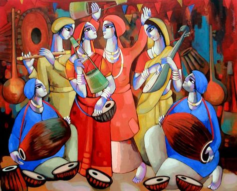 FOLK SINGER - sekhar Roy's art Shekhar Roy Paintings, Bedroom Paint Ideas Behr, Pictorial Drawing, Singer Drawing, Buddha Drawing, Bedroom Paintings, Interior Painting Ideas, Boys Play, Exhibition Ideas