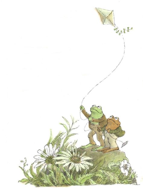 My next tattoo.  Frog and Toad. Frog And Toad Tattoo Small, Frog And Toad Arnold Lobel, Frog And Toad Art Aesthetic, Toad And Frog Aesthetic, Frog And Toad Print, Frog And Toad Poster, Frog And Toad Painting, Frog And Toad Tattoo Simple, The Frog And The Toad