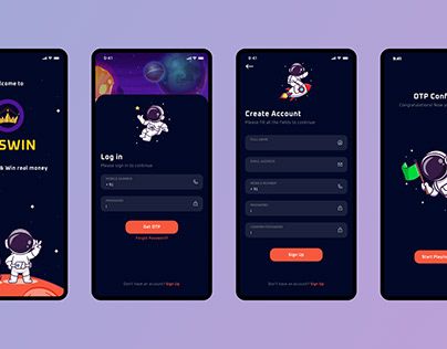 Check out new work on my @Behance profile: "Gaming App - Log in/Sign up UI Design" http://be.net/gallery/181945471/Gaming-App-Log-inSign-up-UI-Design Log In Ui Design, Sign In Ui, Game App Ui, Uiux Portfolio, Sign Up Ui, Log In Ui, App Log, App Interface Design, Sign Up Page