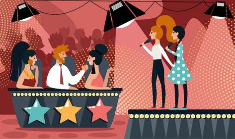 Talent show cartoon girl duet sing song ... | Premium Vector #Freepik #vector #singing #vocal #musician #singing-competition Art Homework, Singing Competition, Sing Song, Singing Competitions, Cartoon Girl, Songs To Sing, Talent Show, Girl Cartoon, Homework