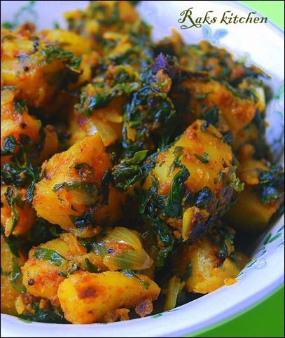 Aloo Methi - good (use yukon gold potatoes, russet tends to be starchy) Aloo Methi Recipe, Methi Recipe, Picture Recipes, Methi Recipes, Aloo Methi, Aloo Recipes, North Indian Recipes, Veg Dishes, Desi Food