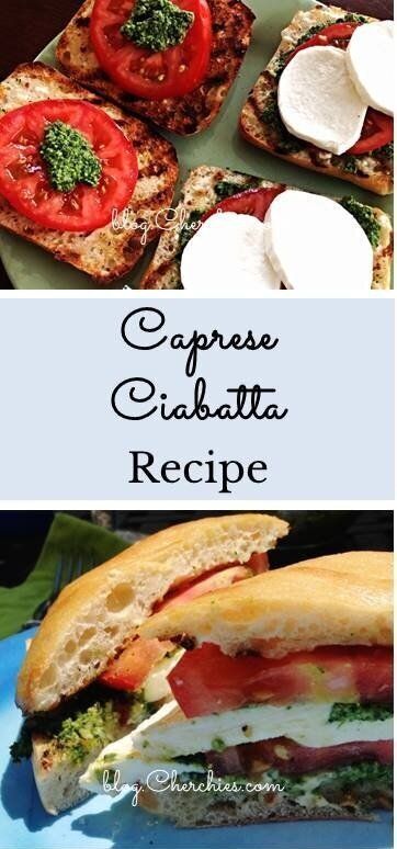 Ciabatta Sandwich Recipes Pesto, Chibatta Sandwich Recipes, Ciabatta Mozzarella Sandwich, Caprese Ciabatta Sandwich, Ciabatta Panini Recipes, Recipes With Ciabatta Buns, Ciabatta Recipe Ideas, Italian Ciabatta Sandwich Recipes, Sandwich On Ciabatta Bread