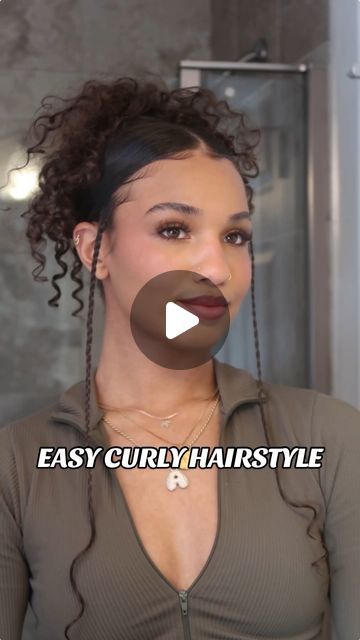 Ashlee West, Side Braids, Curly Hair Styles Easy, Side Braid, February 1, Claw Clip, Hair Inspo, Curly Hair Styles, Braids