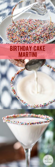 Birthday Cake Martini Birthday Cake Martini, Cake Martini, 21st Birthday Ideas, Birthday 21st, 카드 디자인, Daiquiri, Slushies, Party Drinks, Cocktail Drinks