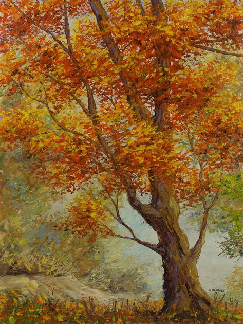 Autumn Landscape Photography, Autumn Widgets, Whimsical Pictures, Elements Painting, Fall Doodles, Deer Watercolor, Fall Tree Painting, Autumn Jacket, Picture Painting