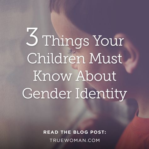 How can we talk to our kids about gender identity? Dannah Gresh offers 3 points we should know. Gender Identity Crisis, Dannah Gresh, Family Ministry, Christian Articles, Identity Crisis, Can We Talk, Youth Group, Gender Identity, Christian Life