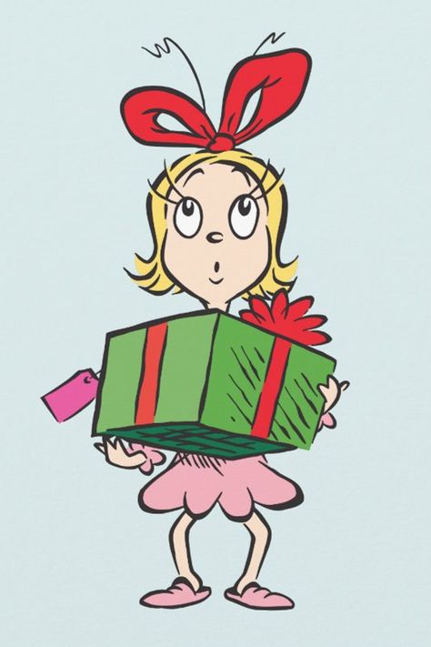 The Grinch | Cindy-Lou Who - Holding Present Holiday Card
The holidays will not be complete without The Grinch! HOW THE GRINCH STOLE CHRISTMAS is a classic story of a town called Who-ville and how the Christmas spirit can melt even the coldest of hearts. Grinch Stuff, Dr Seuss Books, Whoville Christmas, Grinch Party, Grinch Christmas Decorations, Cindy Lou Who, The Grinch Stole Christmas, Cindy Lou, Grinch Stole Christmas