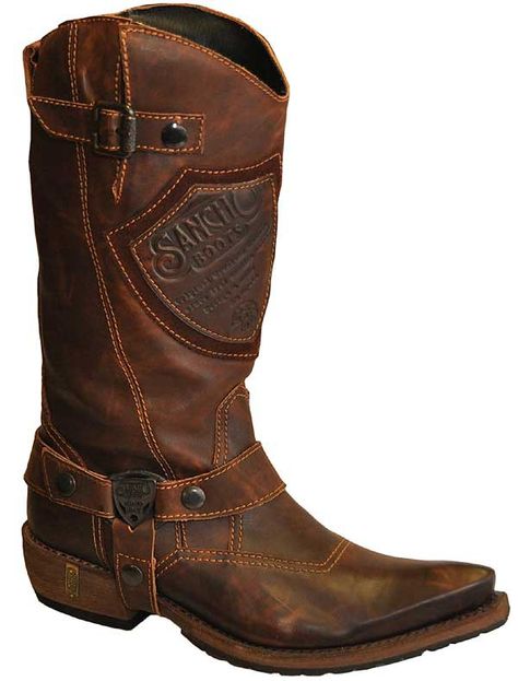 Sancho - Fashion Boots Phoenix braun meliert / brown Barbados Fashion, Mexican Boots, Leather Jacket Outfit Men, Ankle Cowboy Boots, Cowboy Boots Square Toe, Boot Fashion, Mens Dress Boots, Vintage Cowboy Boots, Estilo Country