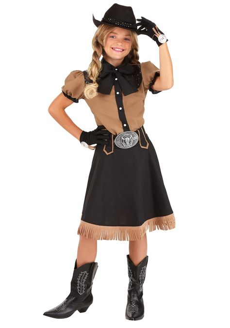 Annie Oakley Costume, Girls Cowgirl Costume, Costume Homemade, Fun Costumes, Horse Stable, Cowgirl Costume, Brown Shirt, Tool Shop, Western Hats