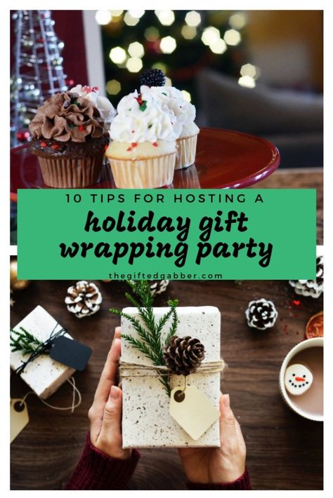 Gift Wrapping Party Christmas, Wrapping Party Ideas Christmas, Gift Wrapping Party Ideas, Christmas Wrapping Party, Resident Events, Gift Wrapping Party, Holiday Gift Wrapping, Wrapping Techniques, Kids Wraps